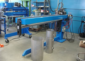 CNC Welding at Olson Irrigation
