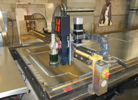 CNC operations at A.O. Reed