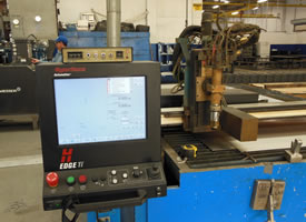 CNC operations at Fabrication Technologies