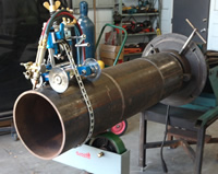 Rent a pipe cutting track